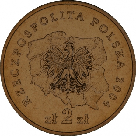 Coin obverse 2 pln Voivodship podkarpackie