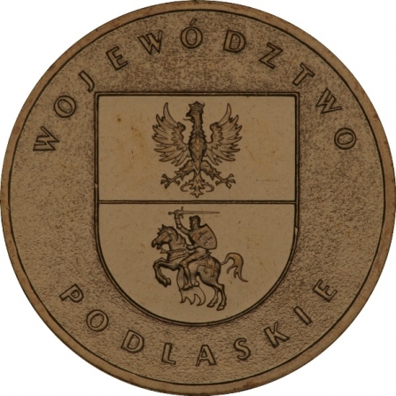 Coin reverse 2 pln Voivodship podlaskie