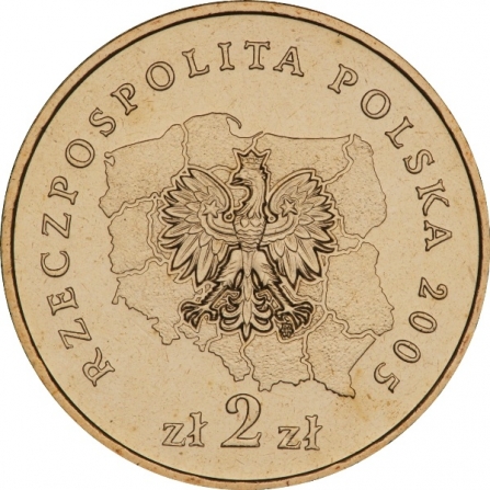 Coin obverse 2 pln Voivodship świętokrzyskie