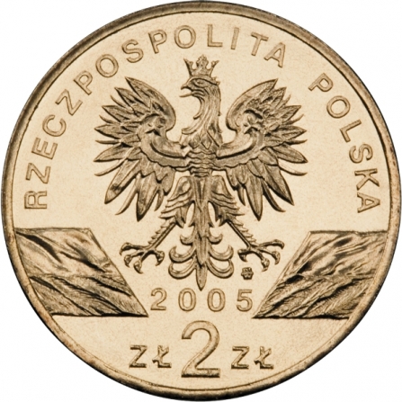 Coin obverse 2 pln The Eagle Owl (Bubo bubo)