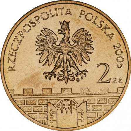 Coin obverse 2 pln Gniezno