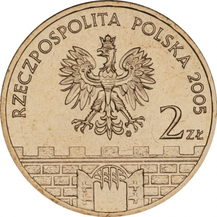 Coin obverse 2 pln Kołobrzeg