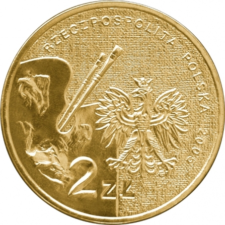 Coin obverse 2 pln Tadeusz Makowski (1882-1932)