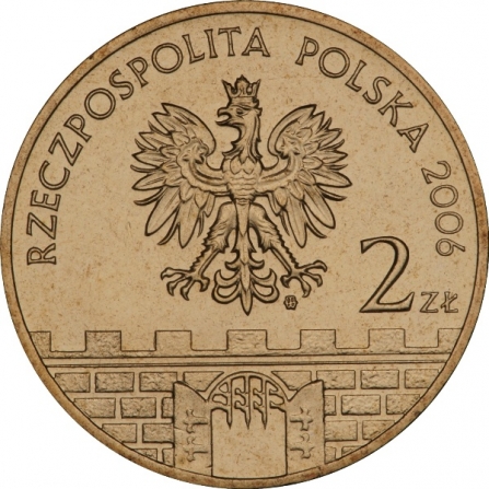 Awers monety2 zł Żagań