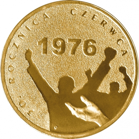 Coin reverse 2 pln The 30th Anniversary of June 1976
