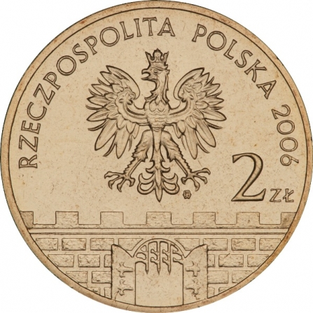 Coin obverse 2 pln Sandomierz