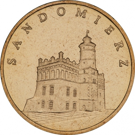 Coin reverse 2 pln Sandomierz