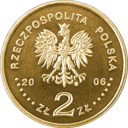 Coin obverse 2 pln Church in Haczów
