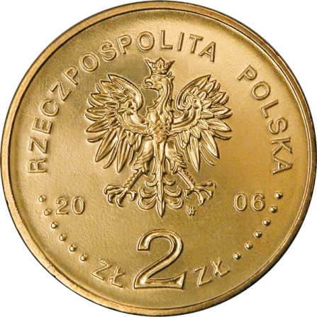 Awers monety2 zł Jeździec piastowski