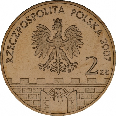 Coin obverse 2 pln Gorzów Wielkopolski