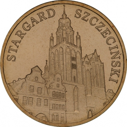 Coin reverse 2 pln Stargard Szczeciński