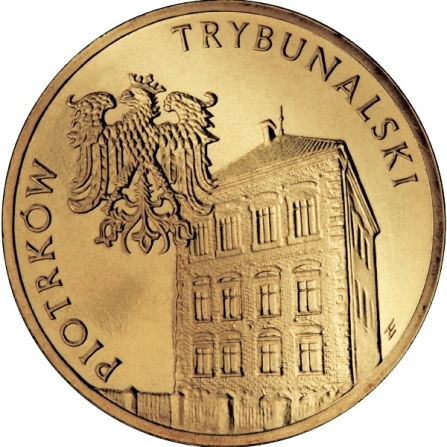 Coin reverse 2 pln Piotrków Trybunalski