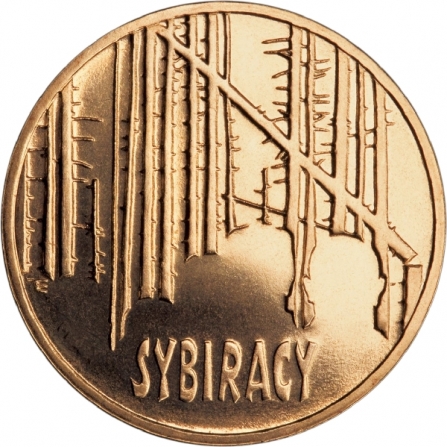 Coin reverse 2 pln Sybiracy (Siberian exiles)