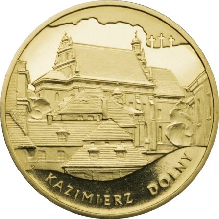 Rewers monety 2 zł Kazimierz Dolny