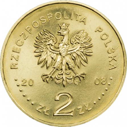 Coin obverse 2 pln 400 Years of Polish Settlement in North America