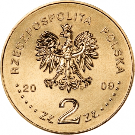 Awers monety2 zł Częstochowa - Jasna Góra