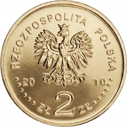 Awers monety2 zł Kalwaria Zebrzydowska
