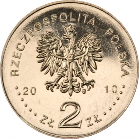 Coin obverse 2 pln Benedykt Dybowski
