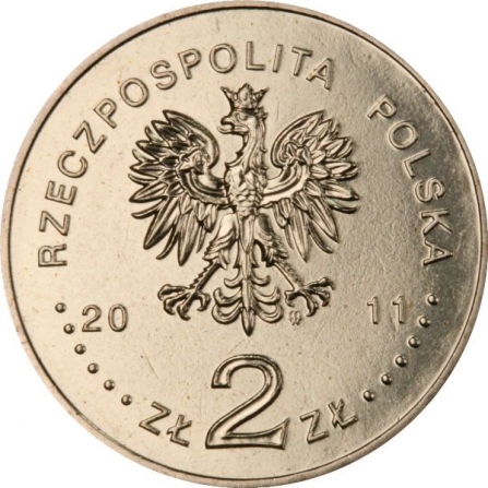 Awers monety2 zł 30. rocznica powstania NZS