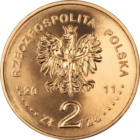 Coin obverse 2 pln Tricentenary of the Warsaw Pedestrian Pilgrimage to Jasna Góra