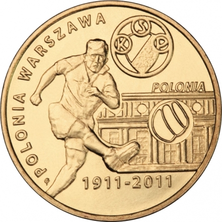 Coin reverse 2 pln Polonia Warszawa