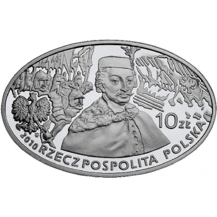 Awers monety10 zł Kłuszyn