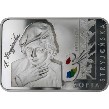 Rewers monety 20 zł Zofia Stryjeńska (1891-1976)