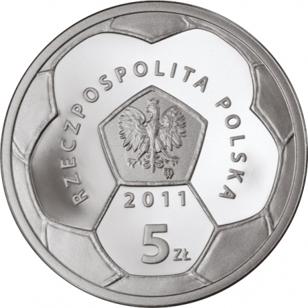 Awers monety5 zł Polonia Warszawa