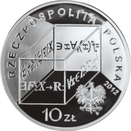 Coin obverse 10 pln Stefan Banach (1892-1945)