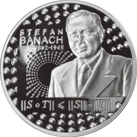 Coin reverse 10 pln Stefan Banach (1892-1945)