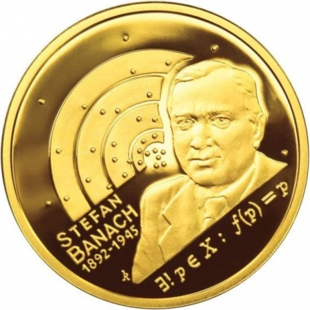 Coin reverse 200 pln Stefan Banach (1892-1945)