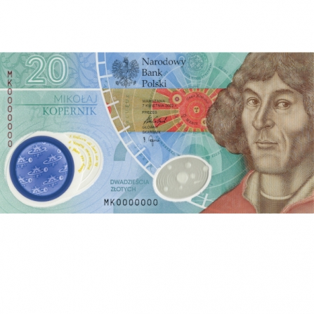Front 20 pln Nicolaus Copernicus