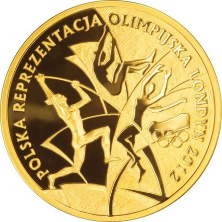 Rewers monety 200 zł Polska Reprezentacja Olimpijska - Londyn 2012