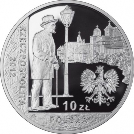 Coin obverse 10 pln Bolesław Prus