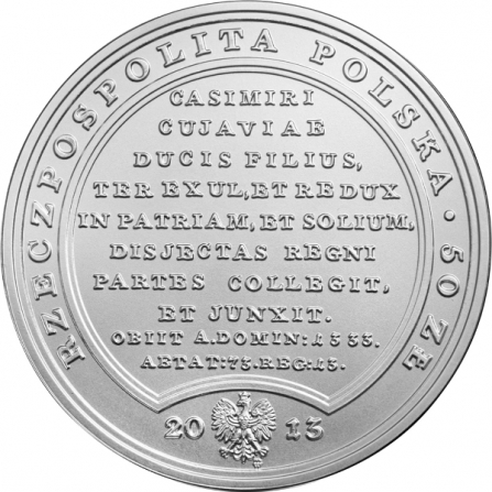 Coin obverse 50 pln Wladyslaw the Short