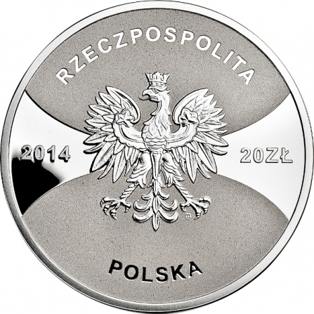 Coin obverse 20 pln Patriots 1944 Citizens 2014