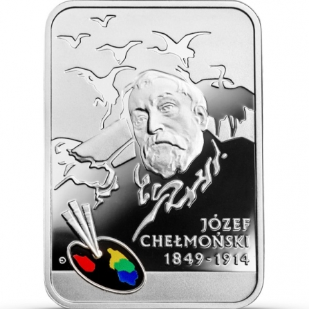 Rewers monety 20 zł Józef Chełmoński (1849-1914)