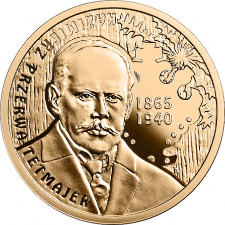 Rewers monety 200 zł 150. rocznica urodzin Kazimierza Przerwy-Tetmajera