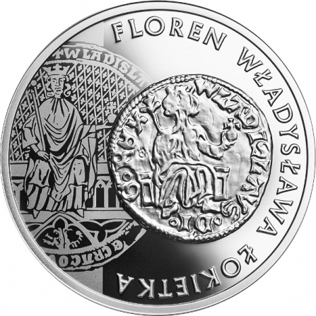 Coin reverse 20 pln Florin of Ladislas the Elbow-high