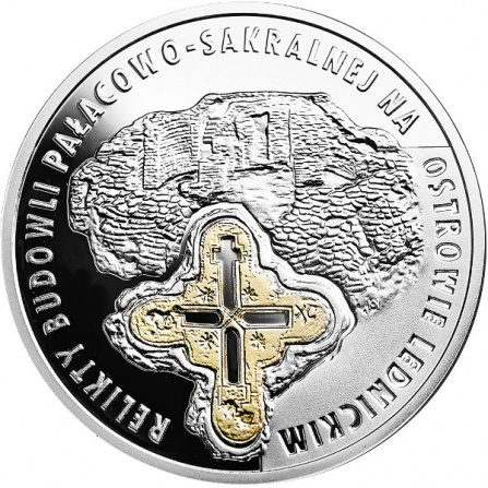 Coin reverse 20 pln Relics of the palace and religious complex in Ostrów Lednicki