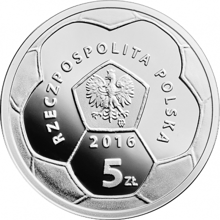 Awers monety5 zł Legia Warszawa