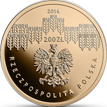Coin obverse 200 pln Bicentenary of the Warsaw University of Life Sciences – SGGW
