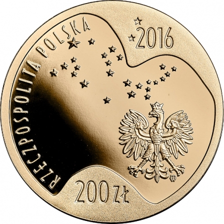 Awers monety200 zł Polska Reprezentacja Olimpijska Rio de Janeiro 2016