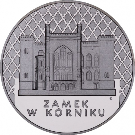 Rewers monety 20 zł Zamek w Kórniku
