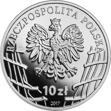 Awers monety10 zł Żołnierze Niezłomni