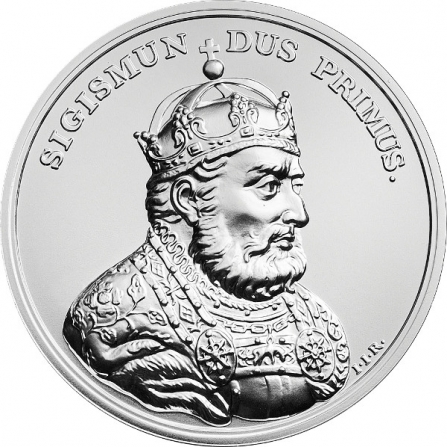 Rewers monety 50 zł Zygmunt I Stary