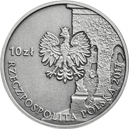 Awers monety10 zł Rzeź Woli i Ochoty