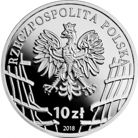 Coin obverse 10 pln August Emil Fieldorf „Nil”