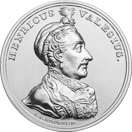 Coin reverse 50 pln Henry Valois