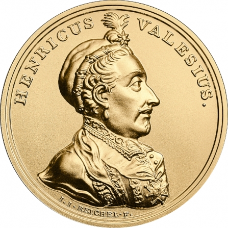 Coin reverse 500 pln Henry Valois